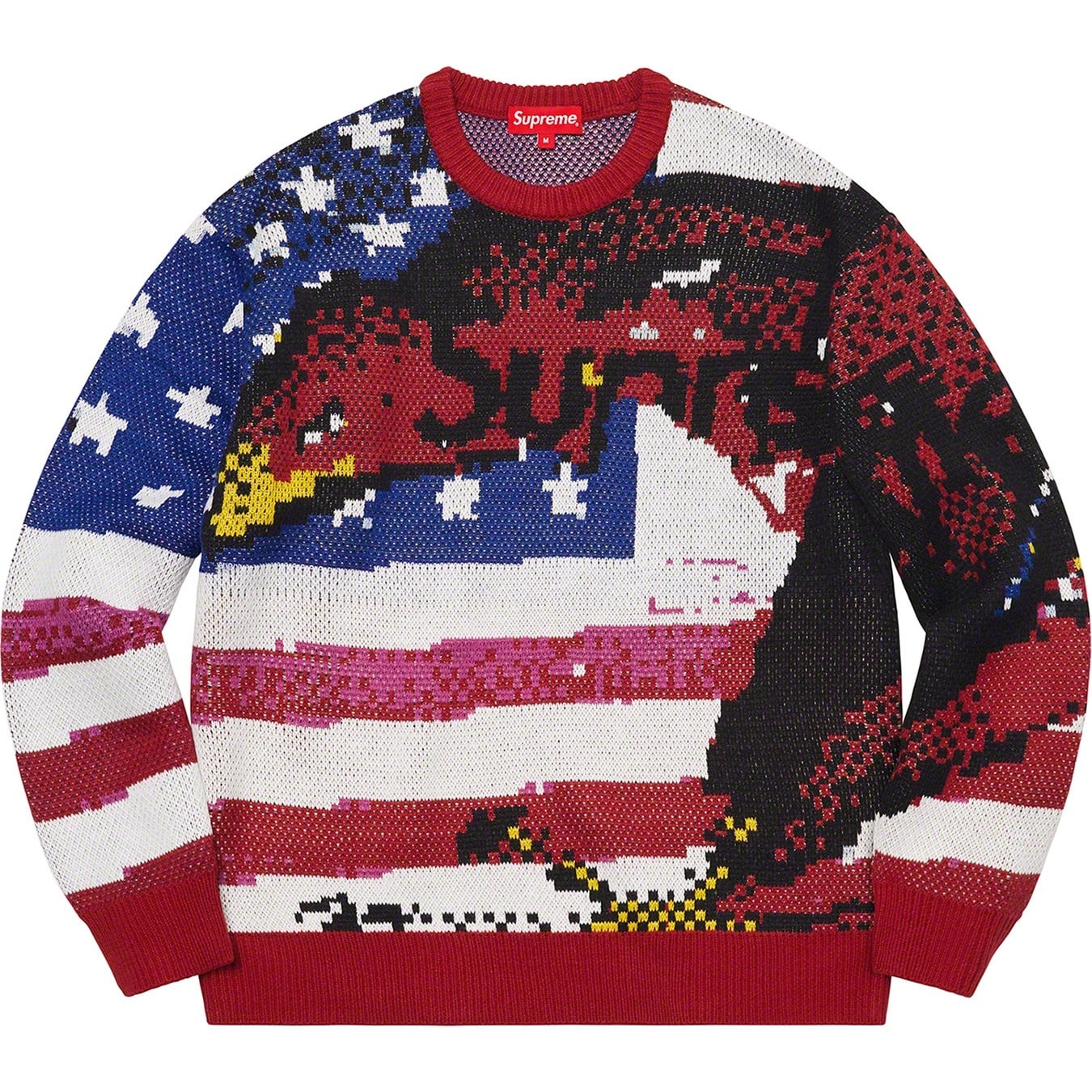 Digital Flag Sweater view 8